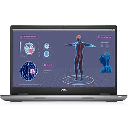 Ноутбук Dell Precision 7780 i7-13850HX la 5.30 GHz, 32GB, 1TB, RTX 3500 12GB, Windows 11 Pro, Titan - мініатюра 3