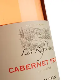 Вино Sauvion Les Rafelieres Cabernet Franc рожеве напівсухе 0.75 л - мініатюра 3