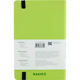 Книга записна Axent Partner Soft 125х195 мм в точку 96 аркушів Салатова (8312-09-A) - мініатюра 3