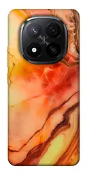 Чохол Demsky Червоний корал мармур для Xiaomi Redmi Note 14 Pro+ 5G