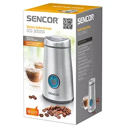 Кавомолка електрична Sencor SCG 3050SS - мініатюра 2