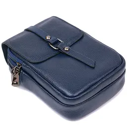 Чоловіча шкіряна сумка Vintage 14х19х5,5 см sum0020293 - мініатюра 4