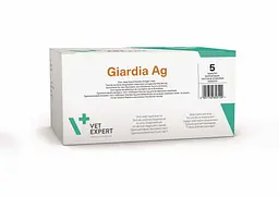 Експрес-тест Vet Expert Giardia Ag - лямблії у собак і котів 10 шт