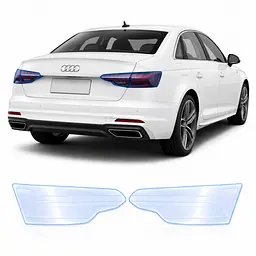 Антигравійна захисна бронеплівка за лекалами для Audi A4 B9 facelift 2020-2025 - задні ліхтарі стопи