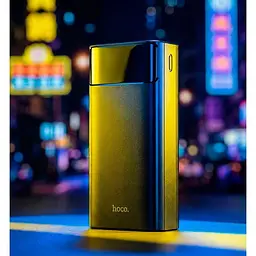 Зовнішній акумулятор Hoco DB89B Element 30000mAh 22.5W Black [161335] - мініатюра 8