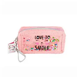 Дитяча косметичка "Love to Kiss" Lukky T24810(рожевий) плюшева