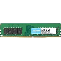 Оперативна пам'ять Crucial DDR4 16GB 2133MHz 2Rx8 PC4-17000, non-ECC Unbuffered Б/В