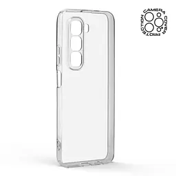 Прозрачный чехол для Infinix Hot 50 Pro 4G с защитой камеры, тонкий, силиконовый, бесцветный, ударопрочный, противоударный бампер с закрытой камерой, ArmorStandart (ARM80949) - мініатюра 2