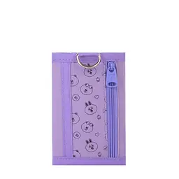 Гаманець YES W-1 Line Friends Pretty 12,7х8,5х1 см Бузковий (533379) - мініатюра 3
