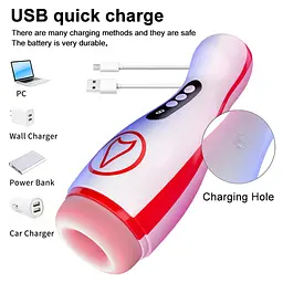 Автоматичний мастурбатор Masturbation Cup, 7 Suction Power, 7 Vibration Setting Boss Series 63-00069 103639 - мініатюра 5