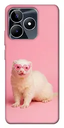 Чохол Demsky Білий тхір для Realme C53