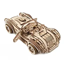 Механічний 3D Пазл Ukrainian Gears Дрифт Кобра гоночний автомобіль, 370 елементів (70161) - мініатюра 7