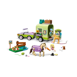 Конструктор LEGO Friends Причіп для коня й лошати 279 (42695) - мініатюра 4