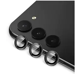 Захисне скло на камеру DK для Samsung Galaxy A14 A145/A146 Metal Ring Eagle Eye 015722 black 2 шт. - мініатюра 3