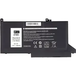 Акумулятор PowerPlant для ноутбуків DELL Latitude 7280 (DJ1J0) 11.4V 3600mAh (NB441488) - мініатюра 2