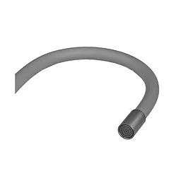 Змішувач для кухні Mixxus SEO-011 з силіконовим виливом graphite refl.gray MI8225, Графіт - мініатюра 4