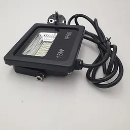 Ліхтар вуличний прожектор RGB управління через Bluetooth світильник Smart LED 7980 IP66 15W - мініатюра 3