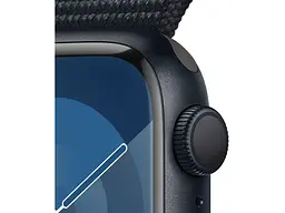 Смарт-годинник Apple Watch Series 9 GPS 41mm Midnight Aluminum Case w. Midnight Sport Loop (MR8Y3) - мініатюра 3