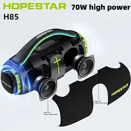 Портативна Bluetooth-колонка Hopestar H85 Чорний - мініатюра 2