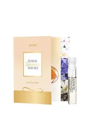 Листівка з пробним зразком Парфумної води Avon ТТА Tomorrow для Неї, 0,6 мл - мініатюра 1