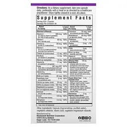 Мультівітаміни для чоловіків Bluebonnet Nutrition Men's One 30 веган капсул - мініатюра 3