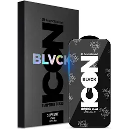 Скло захисне Armorstandart Supreme Black Icon Apple iPhone 18 Pro Max (ARM91940)