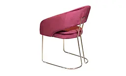 Стілець Welovemebel Марун 600x555x795 мм бордовий - мініатюра 5