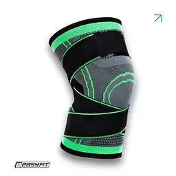 Компресійний наколінник EasyFit з ременями (M) - мініатюра 2