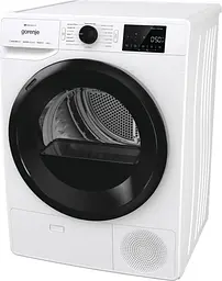Gorenje Сушильна машина конденсаційна, 8кг, A+++, 60см, дисплей, Wi-Fi, білий - мініатюра 3