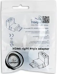 Перехідник Cablexpert HDMI-HDMI з'єднувач 90 градусів (A-HDMI90-FML) - мініатюра 4