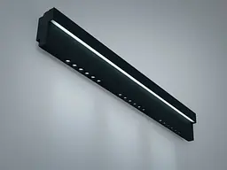 Настінний LED бра Diasha 9646/L BK, 24 Вт - мініатюра 3