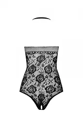 Бодістокінг з імітацією корсетної шнурівки Passion BS094, One Size - мініатюра 4
