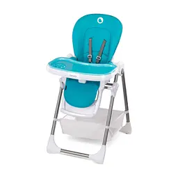 Стілець для годування Lionelo Linn Plus Turquoise (LO-LINN PLUS TURQUOISE)