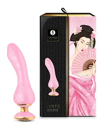 Вібратор Shunga Sanya Intimate Massager для точки G, 18.5х3.8 см рожевий - мініатюра 5