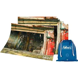 Пазл класичний GoodLoot Fallout 4 Garage Puzzles 1000 елементів (5908305231509) - мініатюра 2
