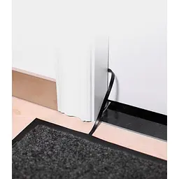 Патч-корд Ugreen NW101 Cat 6 U/UTP Pure Copper Ethernet Flat Cable 2m Black [50185] [111838] - мініатюра 4