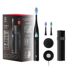 Електрична зубна щітка Oclean X Ultra Set Black OLED