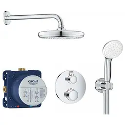 Душова система Grohe Grohtherm 34727000, Хром