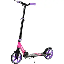 Самокат Best Scooter 77-99.5х53х15 см Чорно-рожевий 000283557