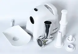 М`ясорубка KUMTEL HMG-03 White (1кВт) - мініатюра 5