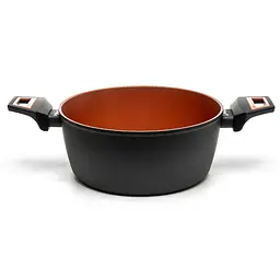 Каструля Hölmer кована з кришкою CR-1325-SBMCL Carrot 2,5 л (CR-1325-SBMCL Carrot) - мініатюра 4