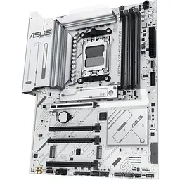 Материнська плата Asus AM5 X870 MAX Gaming WIFI7 W, X870, 4xDDR5, Int.Video (CPU), 4xSATA3, 3xM.2, 1xPCI-E 5.0 x16, 2xPCI-E 4.0 x16, 1xPCI-E 3.0 x16, Realtek 7.1, Realtek 2.5Gb, WiFi 7, Bluetooth 5.4, HDMI/2xType-C, ATX - мініатюра 4