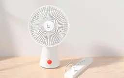 Вентилятор портативний Xiaomi MiJia Desktop Mobile Fan ZMYDFS01DM - мініатюра 4