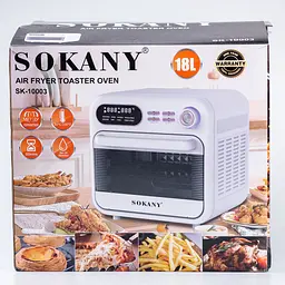 Мультипіч-аерофритюрниця Sokany SK-10003 18 л - мініатюра 10