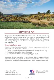 Offa's Dyke Map Booklet - Майк Данн - мініатюра 3
