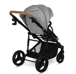 Універсальна коляска 2 в 1 Lionelo Mari Tour Grey Stone, сіра (LO-MARI TOUR 2IN1 GREY STONE) - мініатюра 8