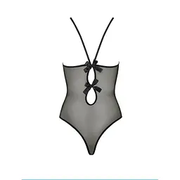 Боді Passion MELANIA BODY S/M, black - мініатюра 4
