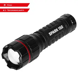 Ліхтар Falcon Eye Spark 150 (600 Lm) Focus (FHH0144) - мініатюра 2