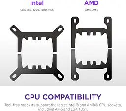 СВО NZXT Kraken Plus 280 Black (RL-KN280-B2) - мініатюра 9