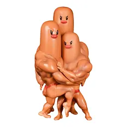 Фігурка Покемон Дагтріо Pokemon Dugtrio 14 см CH PG 14